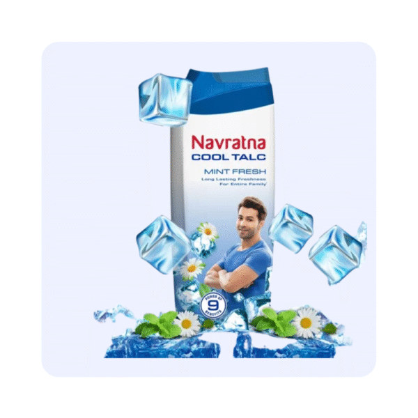 Navaratna Cool Talc Mint Fresh