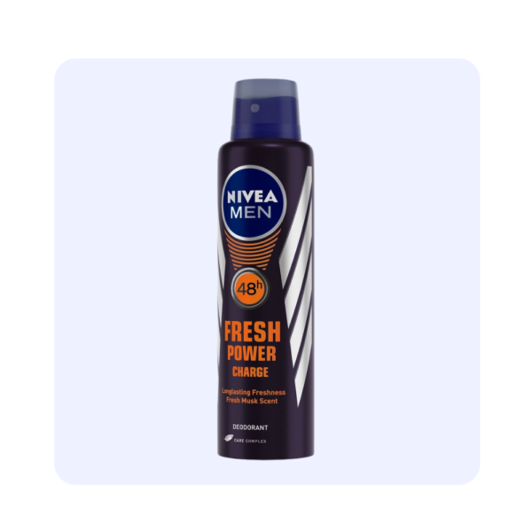 Nivea Men Fresh Power charge deodorant 150ml/92g
