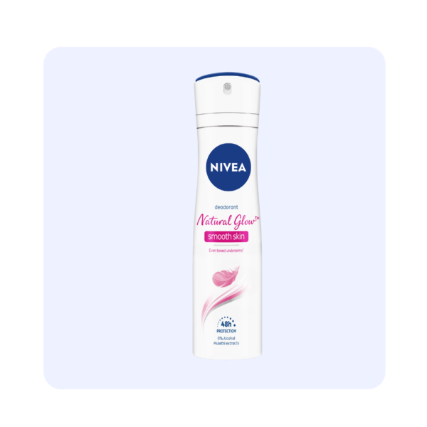 Nivea Natural Glow Smooth Skin deodorant 150ml/91g
