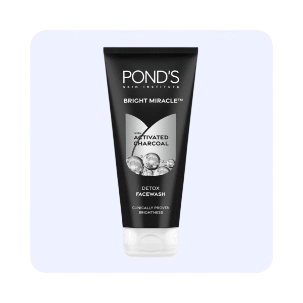 Ponds Bright Miracle Charcoal Detox FaceWash