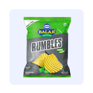 Balaji Wafers Rumbles Pudina Twist Flavour 135g