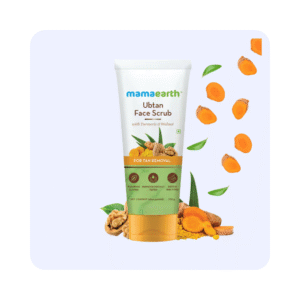 Mamaearth Ubtan Face Scrub(with Turmeric and walnut) 100g