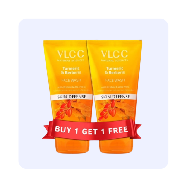 VLCC Turmeric & Berberis Facewash (150ml X 2 ) Buy 1 Get 1 Free