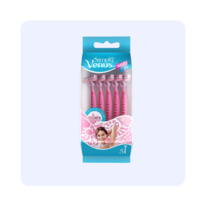 Gillette Simply Venus Hair Removal Razor For Women 5N