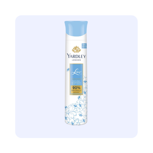 Yardley Lace Perfumed Deodorant Body Spray 150ml