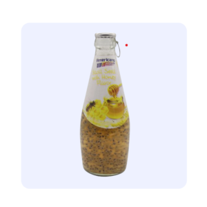 Americano Basil Seed Drink With Honey Flavor 290ml