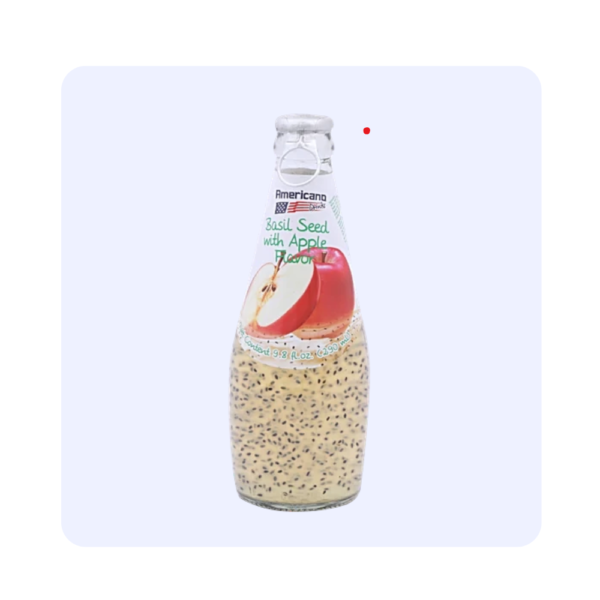 Americano Basil Seed Drink With Apple Flavor 290ml