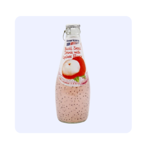 Americano Basil Seed Drink With Lychee Flavor 290ml