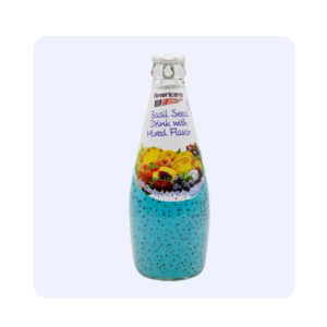Americano Basil Seed Drink With Mixed Fruit Flavor 290ml