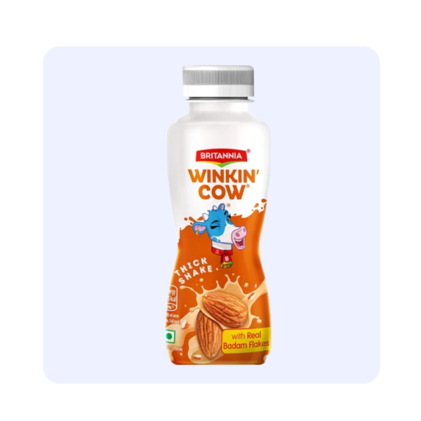 Britannia Winkin Cow Badam Thick Shake 180ml
