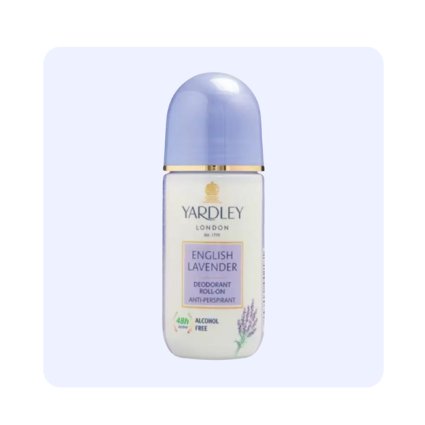 Yardley London English Lavender Deodorant Roll-On Anti-Perspirant 25ml