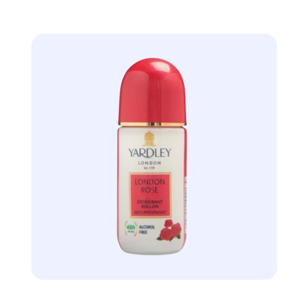 Yardley London Rose Deodorant Roll-On Anti-Perspirant 25ml