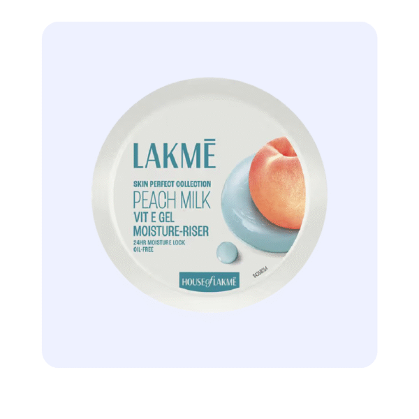 LAKME Peach Milk Vit E Gel Moisturizer,Lightweight Gel to Hydrate Skin