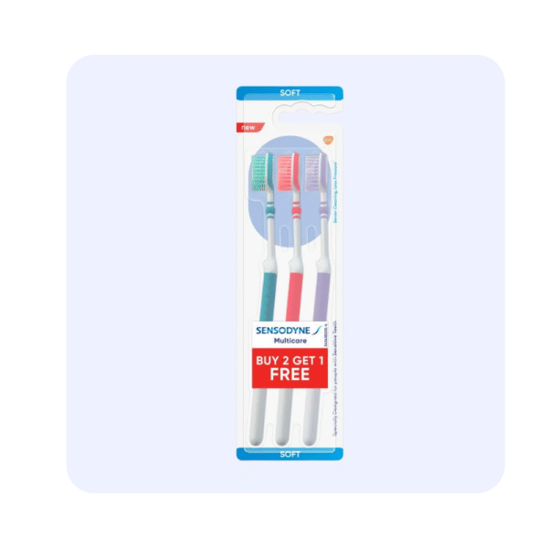 Sensodyne Multicare Soft Buy 2 Get 1 Free