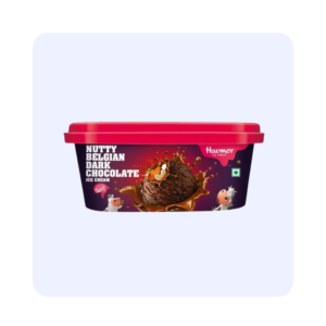 Havmor Nutty Belgian Dark Chocolate Tub 750ml