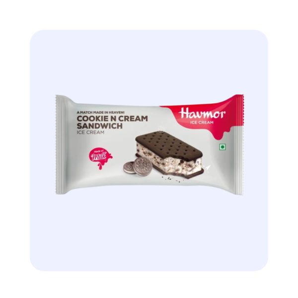 Havmor Cookie N cream Sandwich