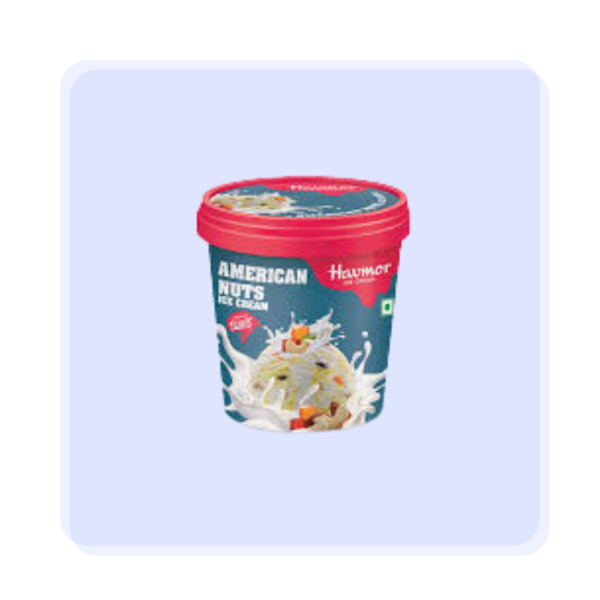 Havmor American Nuts Cup Ice Cream 110ml