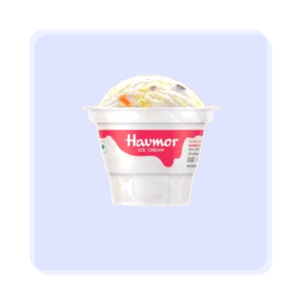 Havmor Butterscotch Cup Ice Cream 85ml
