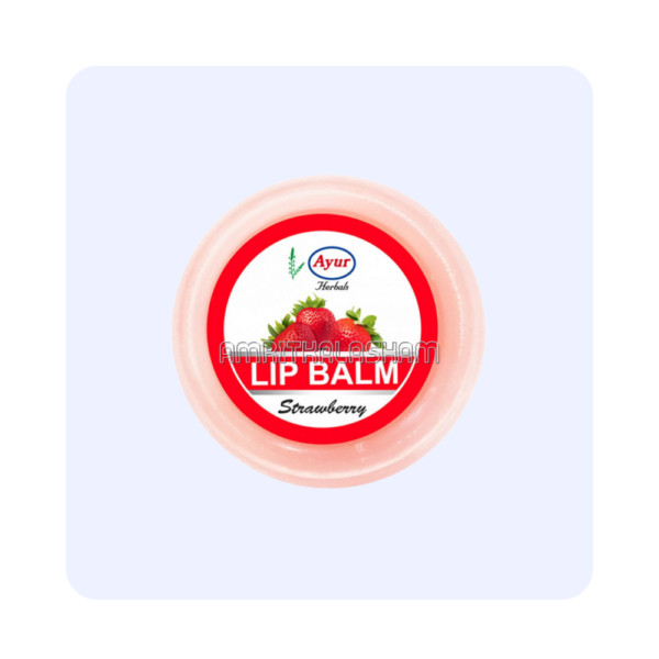 Ayur Lip Balm Strawberry Flavour