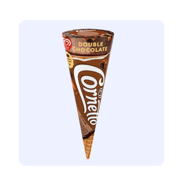 Kwality wall's Double Chocolate Cornetto
