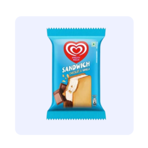 Kwality wall's Sandwich Chocolate & Vanilla