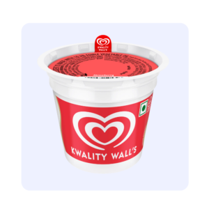 Kwality wall's strawberry Cup Ice Cream