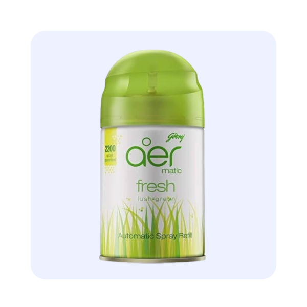 Godrej Aer Matic Spray Refill Lush Green 225ml
