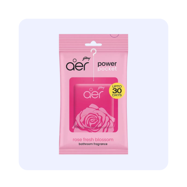 Godrej Aer Power Pocket rose fresh Blossom10g