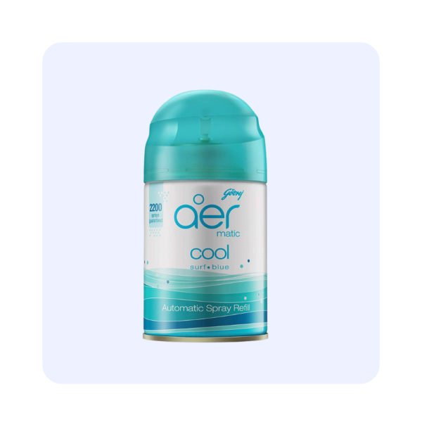 Godrej Aer Matic Spray Refill Surf Blue 225ml
