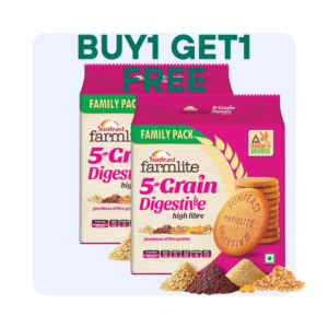 Sunfeast farmlite 5 grain digestive high fibre biscuits