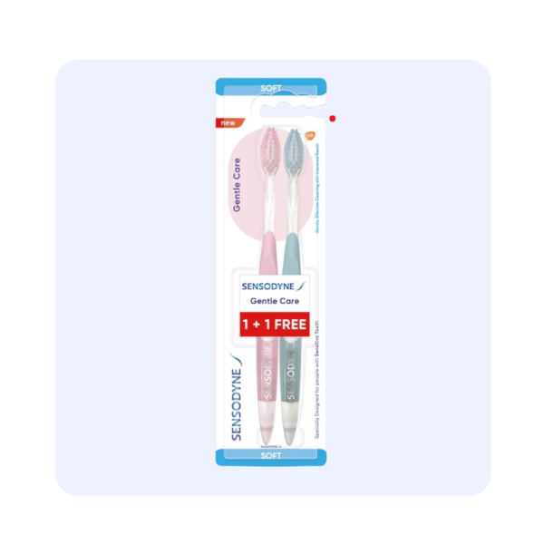 Sensodyne Gentle Care Soft 1+1 Free Tooth Brush