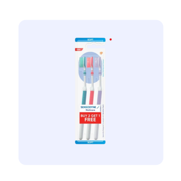 Sensodyne Multicare Soft Tooth Brush Buy 2 Get 1 Free
