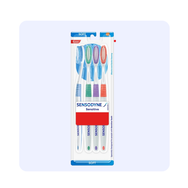 Sensodyne Sensitive Soft Tooth Brush pack of 4