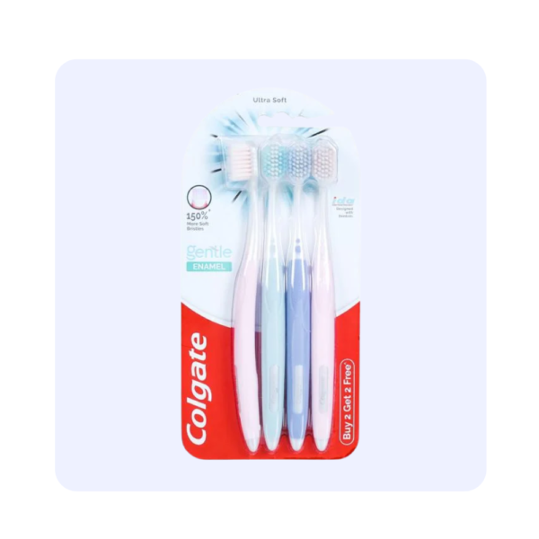 Colgate Ultra Soft tooth Brush  Gentle Enamel Buy 2 Get 2 free