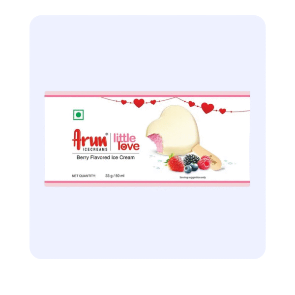 Arun ice cream little love Berry Flavored Ice cream