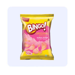 Bingo Original Style Himalayan Pink Salt Potato Chips 20g