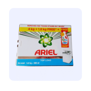 Ariel Matic 4+1.8 KG Top Load Detergent Powder + 500 ML Liquid FREE