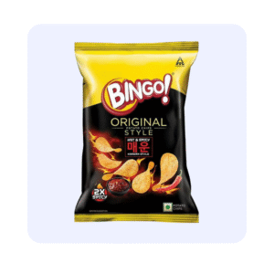 Bingo Original Style Hot & Spicy Korean Style Potato Chips